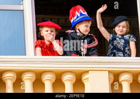 Prince Jacques And Princess Gabriella Of Monac And Niece Kaia Rose ...