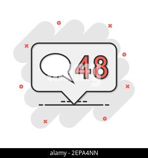 Vector cartoon like, comment, follower icon in comic style. Subscribe sign illustration pictogram. Confirmed business splash effect concept. Stock Vector