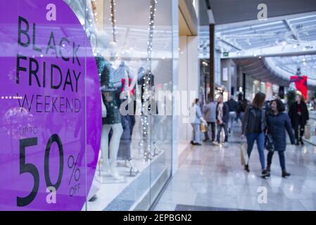 Westfield Stratford City Sign With Business Names Logos Of Some Major Retail Stores Trading At This Shopping Centre Newham East London England Uk Stock Photo Alamy