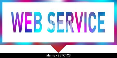 Colorful Gradient Bubble web service Logo Sign Symbol Icon Stock Vector