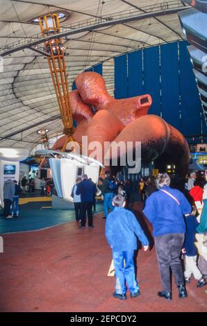 The Body Zone inside the Millennium Dome, Greenwich, London, England - 27 November 2000 Stock Photo