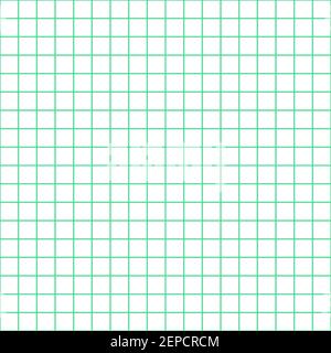 Grid paper. Abstract squared background with color graph. Geometric pattern for school, wallpaper, textures, notebook. Lined blank on transparent Stock Vector