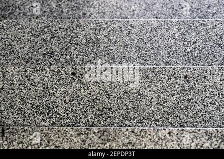above marble stairs backdrop. horizontal lines. background. simple stone texture Stock Photo