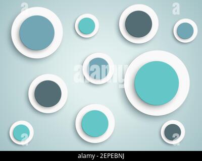 Abstract Circle Vector Background 2 Stock Vector