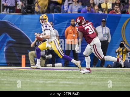 Oklahoma defensive lineman Jalen Redmond (31) celebrates after returning a  fumble for a touchdown against Iowa State during the first half of an NCAA  college football game Saturday, Nov. 20, 2021, in Norman, Okla. (AP  Photo/Alonzo Adams Stock Photo