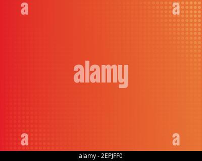 Digital technology abstract background, dots, geometric pattern, orange design for science, technology or medicine, backdrop Stock Vector