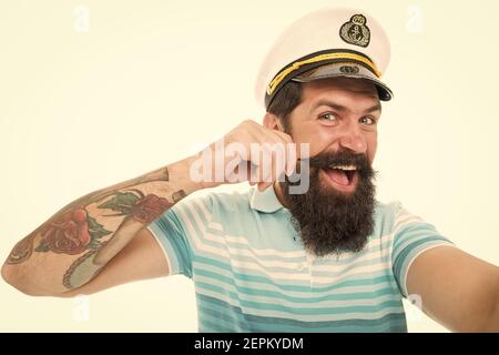Summer Sailor Captain Hat