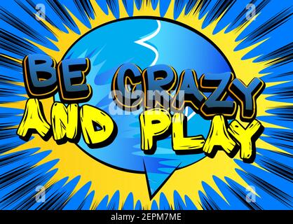 Pc or Console gaming, Gamer related words, quote on Comic book style background. Poster, banner, template. Cartoon explosion expression. Vector illust Stock Vector