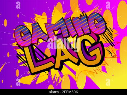 Pc or Console gaming, Gamer related words, quote on Comic book style background. Poster, banner, template. Cartoon explosion expression. Vector illust Stock Vector