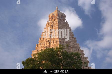 India, Delhi, magnificent religious Hinduism temple complex Stock Photo