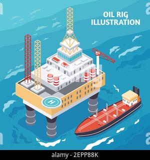 Oil gas industry jack-up drilling rig offshore platform facility ...