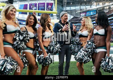 Eagles Cheerleaders At Super Bowl LII