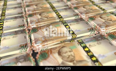 Money of Botswana. Pula bills. BWP banknotes. 10 English. Business ...