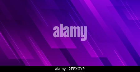 Abstract blue and pink gradient color diagonal geometric with line modern technology background. Vector illustration Stock Vector
