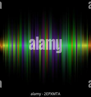abstract color line dark background Stock Vector