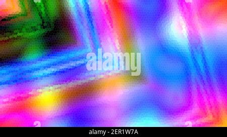 Abstract rainbow arrow design background Stock Photo