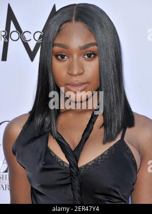 BEVERLY HILLS, CA - APRIL 8: Normani Kordei Hamilton at The Daily Front