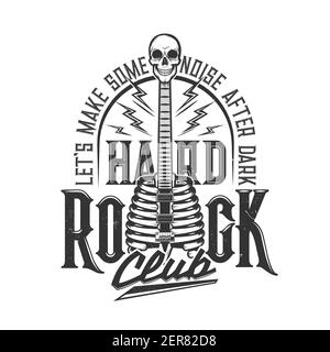 Rock never die tattoo, t-shirt print. Hard and heavy rock fan t-shirt design  template, rock n roll band live concert or music festival apparel vector  Stock Vector Image & Art - Alamy
