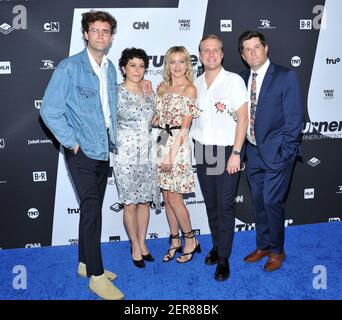 Cast of Search Party L-R: John Reynolds, Brandon Micheal Hall, Alia