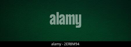 Elegant dark green background with black shadow border and old vintage grunge texture. St Patrick's Day banner design. Stock Photo