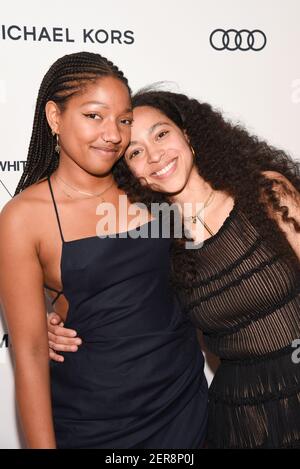 Guest and Zora Casebere attend 2018 Whitney Gala Sponsored By Audi on