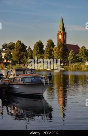 Summer in Werder an der Havel Stock Photo