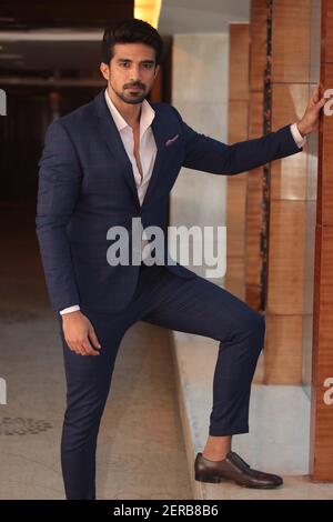 Bollywood actor Saqib Saleem during the launch of Aldo's ArtandSoles ...