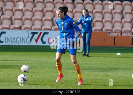Barnet, United Kingdom. 28th Feb, 2021. EDGWARE, ENGLAND - FEBRUARY 28: Jill Scott of Everton Ladies (on Loan from Manchester City) during the pre-match warm-up during Barclays FA Women's Super League between Tottenham Hotspur and Everton at The Hive Stadium, Barnet UK on 10th February 2021 Credit: Action Foto Sport/Alamy Live News