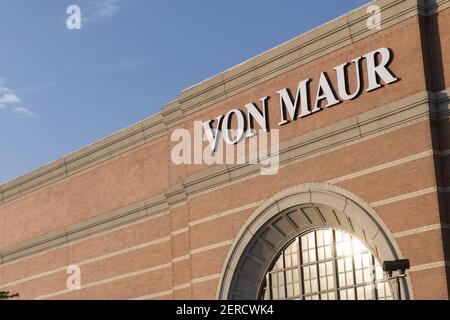 A logo sign outside of a Von Maur, Inc., retail store in Omaha, Nebraska on  June 29, 2018 Stock Photo - Alamy