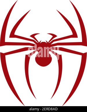 Spider logo template vector icon illustration design Stock Vector
