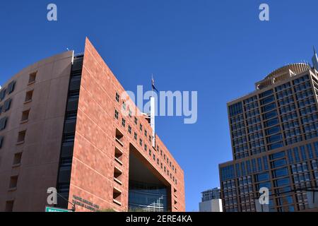 Phoenix Municipal Court building in downtown Phoenix Arizona Stock Photo