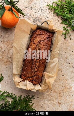 Pain d'Epices Fench cake Stock Photo