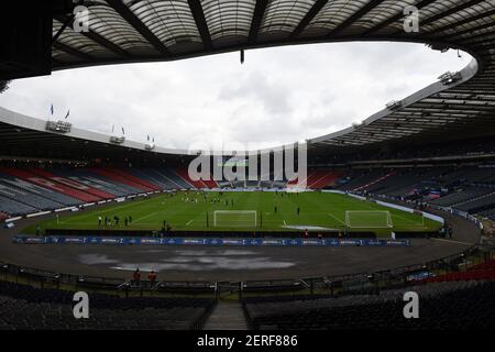 Hampden Park, Glasgow., 28TH February21 Betfred Cup Final Livingston FC v St. Johnstone FC Credit: eric mccowat/Alamy Live News Stock Photo