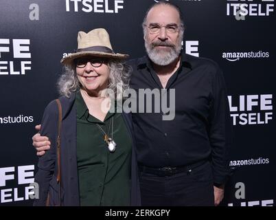 Mandy Patinkin And His Wife Kathryn Grody Attending The Opening Of The ...