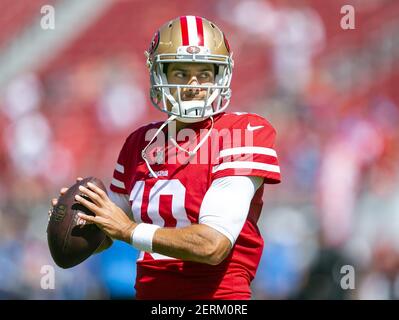 Setember 16, 2018: San Francisco 49ers defensive back Richard Sherman (25)  during the NFL football game between the Detroit Lions and the San  Francisco 49ers at Levi's Stadium in Santa Clara, CA.