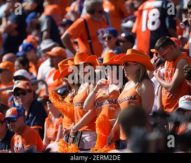 September 16, 2018: Denver Broncos wide receiver Emmanuel Sanders (10)  during second quarter of an NFL matchup between the Oakland Raiders and the Denver  Broncos at Broncos Stadium at Mile High Denver