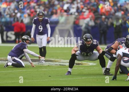 Baltimore, Maryland, USA. 30th November, 2014. Baltimore Ravens DT Brandon  Williams (98) is introduced prior to a game against the San Diego Chargers  at M&T Bank Stadium in Baltimore, MD on November