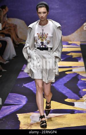 Milan Fashion Week - Laura Biagiotti - Arrivals Featuring: Cristina ...