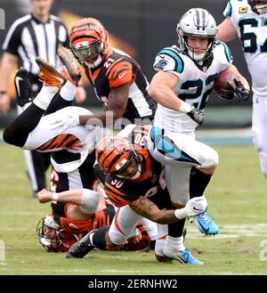 Cincinnati Bengals safety Vonn Bell (24) runs for the play during an NFL  football game against the Atlanta Falcons, Sunday, Oct. 23, 2022, in  Cincinnati. (AP Photo/Emilee Chinn Stock Photo - Alamy