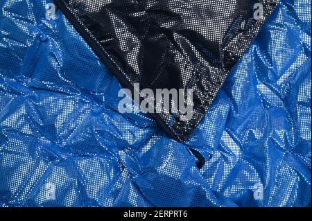 Modern jacket insulation, Jacket foiling Stock Photo