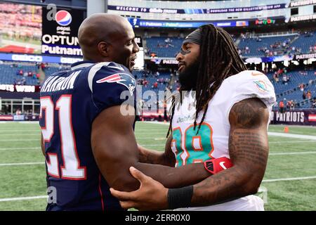 Miami Dolphins safety Brandon Jones (29) walks the sideline during a NFL  football game at EverBank Stadium, Saturday, August 26, 2023 in  Jacksonville, Fla. (AP Photo/Alex Menendez Stock Photo - Alamy