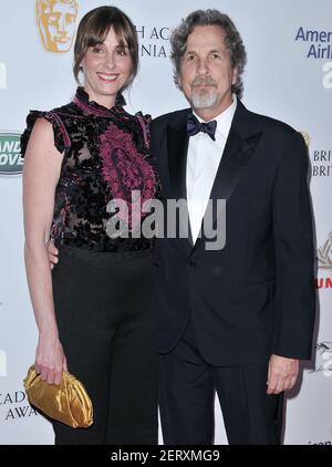 (L-R) Melinda Farrelly And Peter Farrelly Arrives At The 2018 British ...