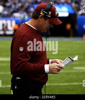 East Rutherford, New Jersey, USA. 28th Oct, 2018. Washington Redskins  cornerback Josh Norman (24) during warm up prior to NFL game between the  Washington Redskins and the New York Giants at MetLife