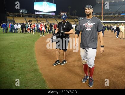 LOS ANGELES - OCTOBER 28: Xander Bogaerts at the World