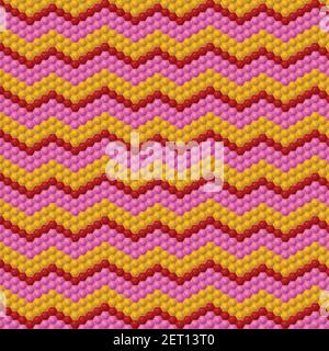 Friendship bracelet background Stock Vector
