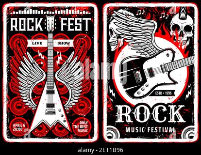 Hard Rock Music Poster Stock Vector Image & Art - Alamy