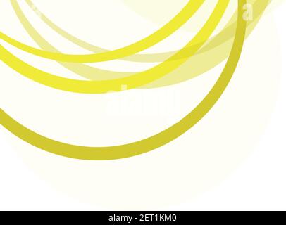 Abstract circles and waves on the white Stock Vector