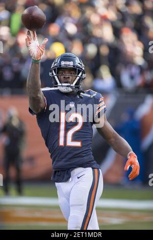 Chicago, Illinois, USA. 11th Nov, 2018. - Lions #33 Kerryon Johnson in  action during the NFL Game between the Detroit Lions and Chicago Bears at  Soldier Field in Chicago, IL. Photographer: Mike