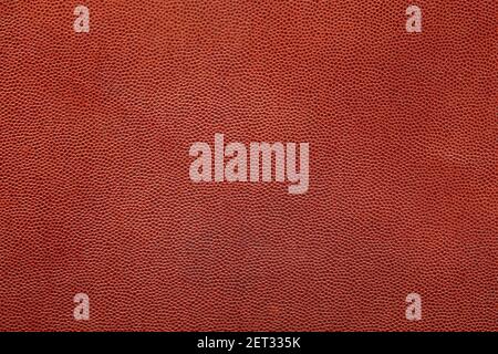 Brown fine grain leather texture background Stock Photo