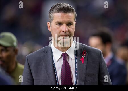 Houston Texans vs. Tennessee Titans. NFL Game. American Football League  match. Silhouette of professional player celebrate touch down. Screen in  backg Stock Photo - Alamy